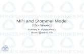 MPI and Stommel Model - Colorado School of MinesMPI and Stommel Model (Continued) Timothy H. Kaiser, PH.D. tkaiser@mines.edu 1