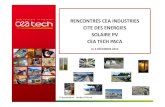 LE 4 DÉCEMBRE 2014cadarache.cea.fr/cad/Documents/Entreprises... · Le Commissariat à l’ Energie Atomique et aux Energies Alternatives 1 -CEA-Tech acteur français majeur en recherche