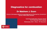 Diagnostics for combustionanz-combustioninstitute.org/local/lecturenotes/ACSS2018/... · 2018-12-18 · Diagnostics for combustion Dr Matthew J. Dunn School of Aerospace Mechanical
