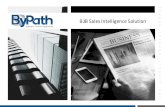 B2B Sales Intelligence Solution · 2019-05-24 · innovative business data solutions, designed to help you reach the right companies. Our B2B sales intelligence solution, ByPath was