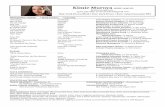Kimie Muroya - Resume.pdf · Andrew Hubatsek All Aboard: Theatre in the Classroom Yee Kwan Toy and others Bloomsburg Theatre Ensemble / d. James Goode ... Shamus McCarty Die Hard