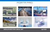 Forta PRO offers prefabricated volumetric · 2020-05-05 · Forta PRO offers prefabricated volumetric modular solutions for: Hospitals and clinics ... MANUFACTURER Forta Prefab SIA,