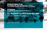 ZONA - Afundación · OBJETIVOS Cineastas en Acción es una organización sin ánimo de lucro que tiene como objetivo promover el intercambio cultural entre África y España a través