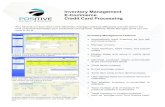 Inventory Management E-Commerce Credit Card Processing · 2012-11-29 · Inventory Management E-Commerce Credit Card Processing You have to run your store more efficiently, manage