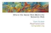 Where the Social Web Meets the Semantic Web - Tom Grubertomgruber.org/writing/social-web-meets-semantic-web.pdf · (Semantic Web) projects that could help collective knowledge systems
