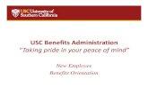 USC Benefits Administration “Taking pride in your …...– Receive a $100 bonus upon qualifying transactions, promo code BONUS100 Center for Work & Family Life cwfl.usc.edu ...