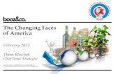 The Changing Faces of America Events... · 2017-05-02 · The Changing Faces of America February 2013 Thom Blischok Chief Retail Strategist . 2 ... Four mega-trends are reshaping