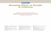 CHAPTER 4 Managing Effects of Drought in California · CHAPTER 4 Managing Effects of Drought in California EFFECTS OF DROUGHT ON FORESTS AND RANGELANDS IN THE UNITED STATES Climate