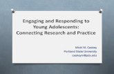 Young Adolescents: Characteristics - Amazon Web Services · 2015-10-20 · Spiritual Development O Young adolescents often want to explore spiritual matters, develop connections between