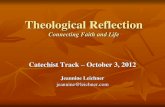 Theological Reflection - 0104.nccdn.net › ... › Theological-Reflection.pdf · Theological reflection takes time to do. It requires personal honesty, comfort with Scripture and