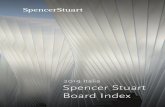 2019 Italia Spencer Stuart Board Index · Il Board Index Spencer Stuart è la pubblicazione che analizza le caratteristiche e il funzionamento dei Consigli di Amministrazione delle