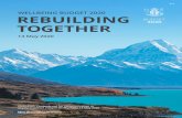 Wellbeing Budget 2020 - Rebuilding Together - 14 May 2020 › budget › pdfs › wellbeing-budget › b20... · 2020-05-19 · New Zealand the best place it can be to live, study