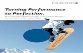 Turning Performance to Perfection. - Hohenstein...Textile materials for sports, outdoor, and athleisure must perform their function while boosting, and not hindering, performance.