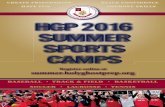 HGP 2016 SUMMER SPORTS CAMPS - Holy Ghost Prep · PDF file HGP 2016 SUMMER SPORTS CAMPS Register online at summer. SOCCER † LACROSSE † TENNIS CREATE FRIENDSHIPS BUILD CONFIDENCE