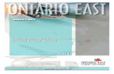 DIRECTORY - Ontario Eastontarioeast.ca/sites/default/files//docs/Logistics... · 2015-12-09 · DIRECTORY 2014 Discover why logistics companies invest in Eastern Ontario ontarioeast.ca