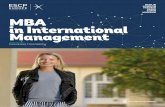 BERLIN WARSAW MBA in International Management · 2018-03-13 · WARSAW MBA in International Management DESIGNING TOMORROW. table of contents ESCP Europe Quick Facts 4 6 Urban Campuses