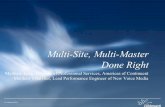 MSMM done right - Percona do… · © Continuent 2016 Multi-Site, Multi-Master Done Right Matthew Lang, Director of Professional Services, Americas of Continuent Matthew Churcher,
