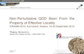 Non-Perturbative QCD Seen From the Property of Effective ...hofmann/ICNAAM2012/Thierry.pdf · Non-Perturbative QCD Seen From the Property of Effective Locality ICNAAM 2012, Kos Island,