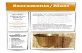 Explore Four Sacraments 2014-15 copyac47c81d2fd43d445875-42b9739ed74a52bd096aec1d76ef96c6.r34. · PDF file Sacraments of Initiation Baptism Eucharist Conﬁrmation Sacraments of Vocation