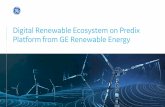 Digital Renewable Ecosystem on Predix Platform from GE ...€¦ · Digital Renewable Ecosystem on Predix Platform from GE Renewable Energy Author: GE Renewable Energy, GE Digital