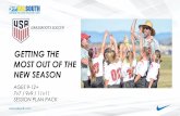 GETTING THE MOST OUT OF THE NEW SEASON · 2020-06-03 · GRASSROOTS SOCCER AGES 9-12+ 7v7 / 9v9 / 11v11 SESSION PLAN PACK GETTING THE MOST OUT OF THE ... 2009 12U 2008 13U 2007 14U