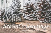 Season’s Greetings - Institute of Water...Season’s Greetings From the Institute of Water, Welsh Area Thank you for your continued support throughout 2018. We’d like to take this