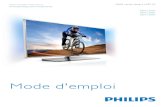40 46 55PFL7007 H T - Philips...messages de vos amis sur votre ordinateur. Ouvrez Smart TV, sélectionnez votre page de réseau social et répondez à un message depuis votre canapé.