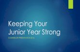 Keeping Your Junior Year Strong - New Diana Counselor...Transcripts Transcript Requests Transcripts are for colleges, scholarships, and for you to review your grades, classes, etc.