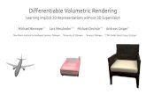 out › publications › Niemeyer2020CVPR_slides.pdfDifferentiable Volumetric Rendering Learning Implicit 3D Representations without 3D Supervision Lars Mescheder123 Michael Oechslel