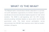 WHAT IS THE MIAA? › gen › miaa_generated_bin › documents › menu › ... · 2015 Student Athleteof the Month Award December 11, 2015 Captains Workshop December 16, 2015 WW5‐Coaching