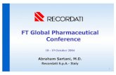 FT Global Pharmaceutical Conference · Partnering Franchise Approach ... Lundbeck Pierre Fabre Ipsen Top Ten Pharma. 5 ... royalty payments from licensing agreements can exacerbate