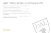 VISION FOR PROPOSED DALHOUSIE FITNESS ... VISION FOR PROPOSED DALHOUSIE FITNESS CENTRE Dalhousie is