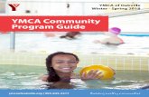 YMCA Community Program Guide - YMCA of Oakvilleymcaofoakville.org/hypfiles/uploads/2017/12/... · Location: Peter Gilgan Family YMCA, 410 Rebecca St. Session Day Time Cost Jan 10-June