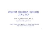 Internet Transport Protocols UDP / TCP - TU Berlin › ... › npa11_03_tcp.pdf · 1 Internet Transport Protocols UDP / TCP Prof. Anja Feldmann, Ph.D . anja@net.t-labs.tu-berlin.de