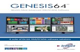 A suite of 64-bit HMI/SCADA software solutions › wp-content › uploads › ...Autodesk or other third-party design software. GENESIS64 also offers expansive advanced visualization