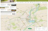 CITY OF PETERBOROUGH Trails and Bikeways Map · St Leslie ve Penrose ve Thomas St William King St St Boswell ve Kirk St Brock Hall St Hunter St W Scott St Stewart St Bethune St Paterson