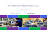 Evidence from aDo 2018 Survey of Registered Nurses Nurse ... · Illinois’ nursing shortage has occurred despite enactment of the Nurse Staffing by Patient Acuity Amendment to the