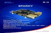 SPARKY - CNX Software › pdf › SPARKY-Brochure.pdf · One of the main advantages of SPARKY are the add on boards also called Shields that can convert into a ready to use product.