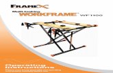 Introduction 2 3 - SPARKY.ru › pdf › instructions › FrameXManual.pdf · Introduction Assembly Using your FrameX in the Heavy Duty Position Adjusting the size The size scales