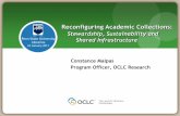 Reconfiguring Academic Collections - OCLC › content › dam › research › presentations › malp… · •Enabling a renewal and revitalization of the library’s core service