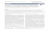 RESEARCH OpenAccess Astudyonthegeographicaldistribution ... · Brazil’s global competitiveness, recent policies from the Brazilian government have aimed at fostering innovation