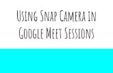 Using Snap Camera in Google Meet Sessions€¦ · YO u Boom Cards - Search Meet x Mail - Schmincke, Morgan R - X Anne Arundel County Public X Audio untitled presentation - Google