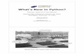What's New in Python? - People | MIT CSAILpeople.csail.mit.edu/rudolph/Teaching/Lectures/guido-advanced.pdf · What's New in Python? "Not your usual list of new features" Stanford