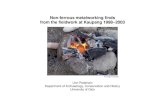Non-ferrous metalworking finds from the fieldwork at ... · Kaupang Excavation Project Publication Series, Volume 4. Aarhus University press. Aarhus. References Gaut, Bjarne 2011: