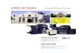 STATE OF TEXAS Copier/Printer Pricing - Kyoceragov.kyoceradocumentsolutions.com/.../TX_DIR_Copier... · STATE OF TEXAS Copier/Printer Pricing KYOCERA Document Solutions America, Inc.