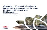 Improvements from Brian Road to Gilead - …...Appin Road Safety Improvements, Brian Road to Gilead ii Submission report received were from utility service providers (Sydney Water