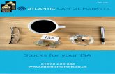 Stocks for your ISA...Stocks for your ISA 01 With the recent rout in the global markets it has thrown some high-quality stocks into short term disarray and in turn presenting some