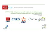ANR PLUMES: Plateforme logicielle unifiée de modélisation ...ibpsa.fr/jdownloads/Conferences_et_Congres/IBPSA_France/2013... · • Assurer l’ouverture, l’ergonomie et la fiabilitédes