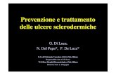 Prevenzione e trattamento delle ulcere sclerodermiche · Prevenzione e trattamento delle ulcere sclerodermiche G. Di Luca, N. Del Papa*, ... patologie dinamiche nel loro sviluppo,