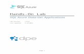 SQL Azure Data-tier Applicationsaz12722.vo.msecnd.net/.../labs/sqlazuredac1-0-1/Lab.docx  · Web viewSQL Azure Database supports a variety of mechanisms for deploying, versioning